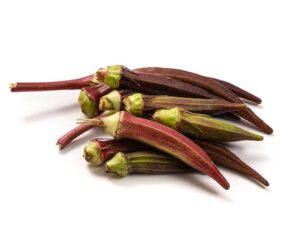 Red Okra Vegetable Seeds | Seedmart